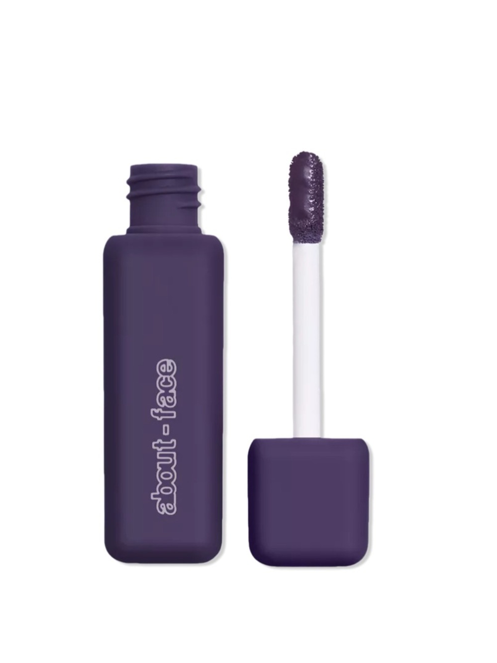 New About-Face Creamy Liquid Eyeshadow Infinity matte eggplant